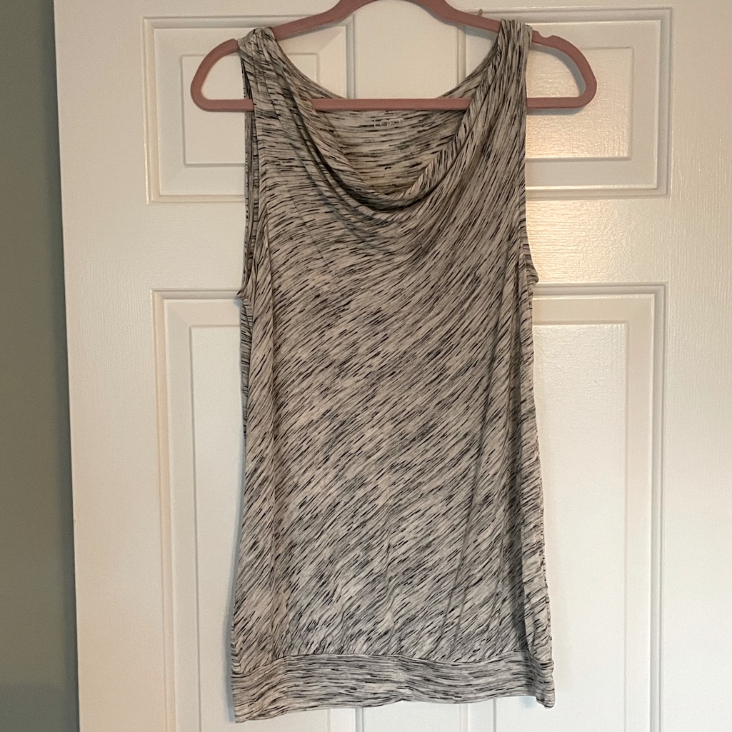 Drape-Front Top